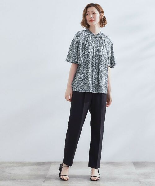 grove / グローブ シャツ・ブラウス | 【洗える/お仕事/二の腕カバー】ヴィンテージサテンブラウス | 詳細15