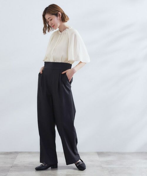 grove / グローブ シャツ・ブラウス | 【洗える/お仕事/二の腕カバー】ヴィンテージサテンブラウス | 詳細2