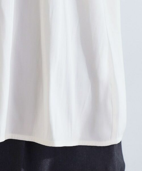grove / グローブ シャツ・ブラウス | 【洗える/お仕事/二の腕カバー】ヴィンテージサテンブラウス | 詳細22