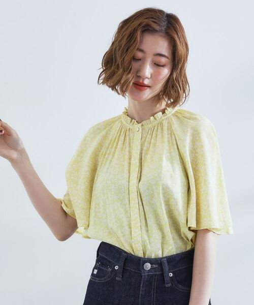 grove / グローブ シャツ・ブラウス | 【洗える/お仕事/二の腕カバー】ヴィンテージサテンブラウス | 詳細9