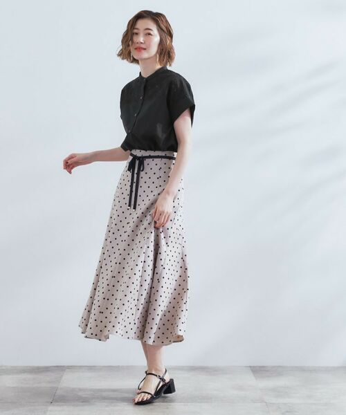 grove / グローブ シャツ・ブラウス | 涼やかさと上品さを兼ね備えた　レースシャツブラウス | 詳細6