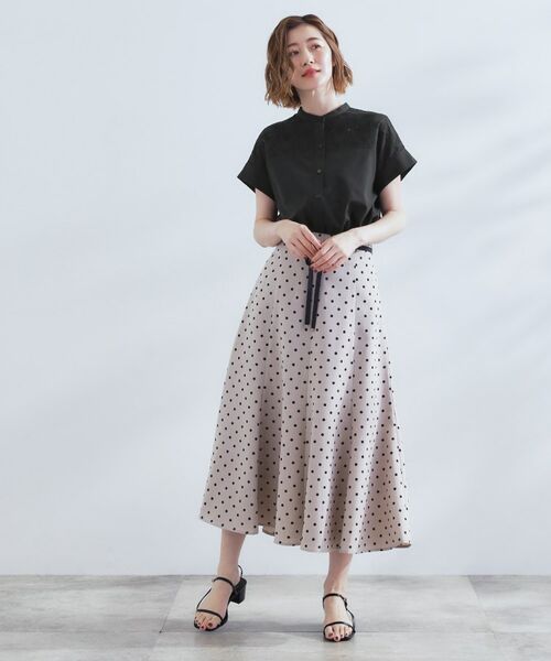 grove / グローブ シャツ・ブラウス | 涼やかさと上品さを兼ね備えた　レースシャツブラウス | 詳細7