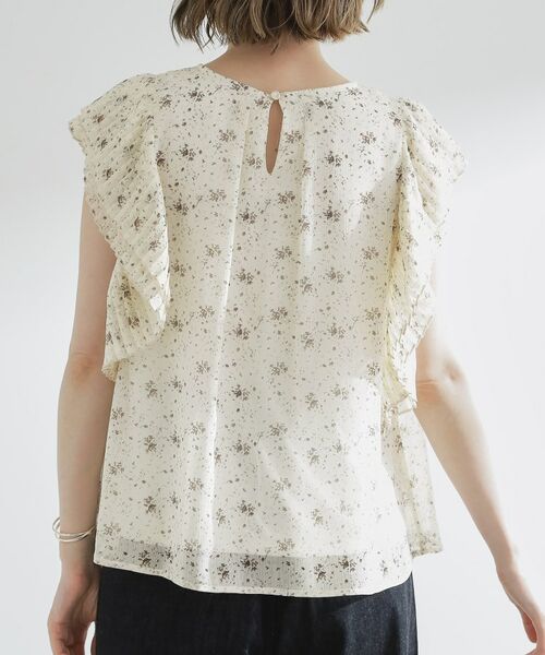 grove / グローブ シャツ・ブラウス | プリーツが彩る 華やか花柄ブラウス | 詳細15