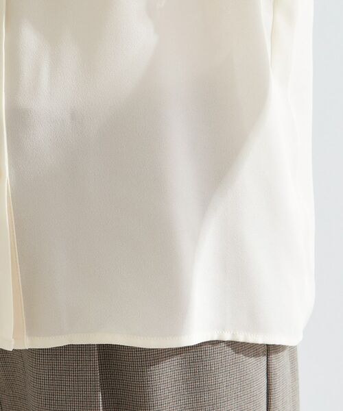 grove / グローブ シャツ・ブラウス | 透け感と刺繍で魅せる ペイズリー刺繍ケープブラウス | 詳細22