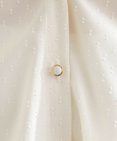 grove / グローブ シャツ・ブラウス | 衿もとすっきり一枚で映える 涼しげ秋色チェックブラウス | 詳細4