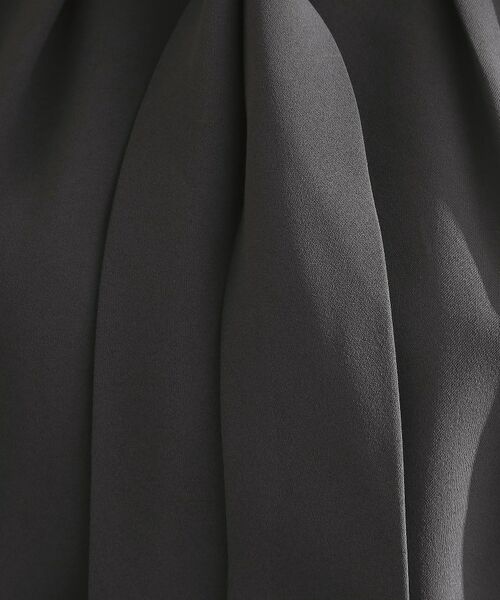 grove / グローブ シャツ・ブラウス | 【お仕事/二の腕カバー】パール調使いが華やか 上品ボウタイブラウス | 詳細4