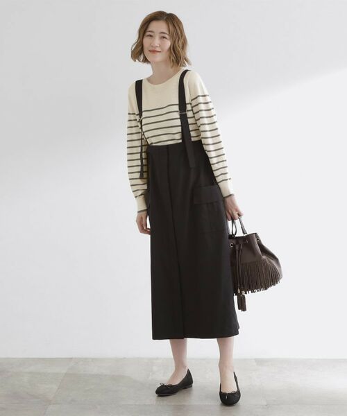 grove / グローブ ニット・セーター | 【石川梨華さん着用】ガーターボートネックプルオーバー【洗える/毛玉軽減】 | 詳細30