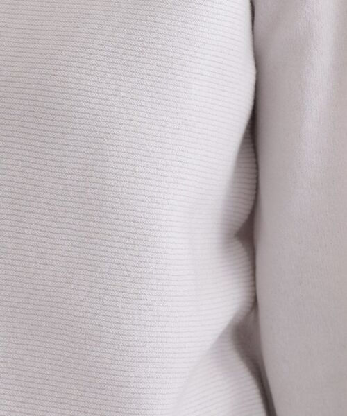 grove / グローブ ニット・セーター | 【石川梨華さん着用】ガーターボートネックプルオーバー【洗える/毛玉軽減】 | 詳細9