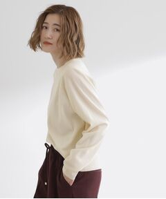 grove / グローブ ニット・セーター | 【洗える/毛玉軽減】天竺ラグランスリーブプルオーバー