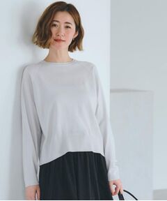 grove / グローブ ニット・セーター | 【洗える/毛玉軽減】天竺ラグランスリーブプルオーバー