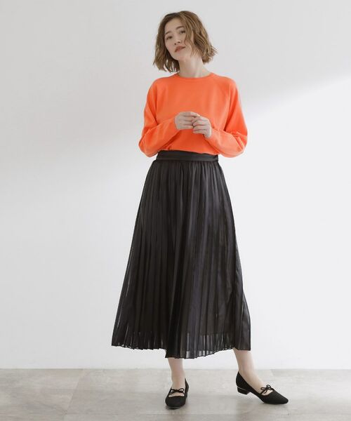 grove / グローブ ニット・セーター | 【洗える/毛玉軽減】天竺ラグランスリーブプルオーバー | 詳細13