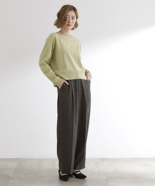 grove / グローブ ニット・セーター | 【洗える/毛玉軽減】天竺ラグランスリーブプルオーバー | 詳細23