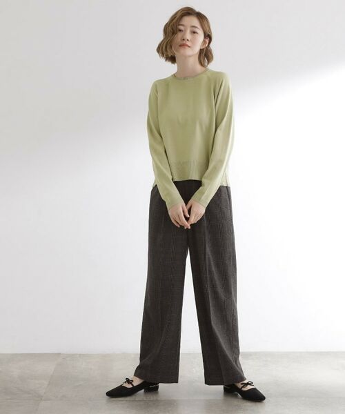 grove / グローブ ニット・セーター | 【洗える/毛玉軽減】天竺ラグランスリーブプルオーバー | 詳細24