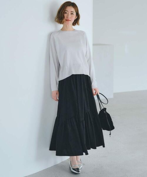 grove / グローブ ニット・セーター | 【洗える/毛玉軽減】天竺ラグランスリーブプルオーバー | 詳細5