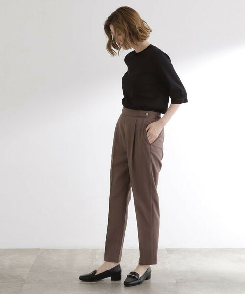 grove / グローブ ニット・セーター | 【ひんやり多機能】やわらかドライタッチ 袖口シアードッキングプルオーバー | 詳細7