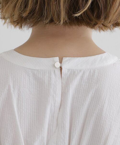 grove / グローブ シャツ・ブラウス | 一枚でトレンド完成!体型カバーも叶うニットビスチェドッキングブラウス | 詳細17