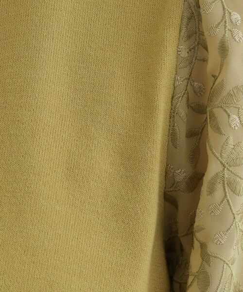 grove / グローブ ニット・セーター | 【二の腕カバー】繊細さと上品さをまとう袖刺繍プルオーバーニット | 詳細12