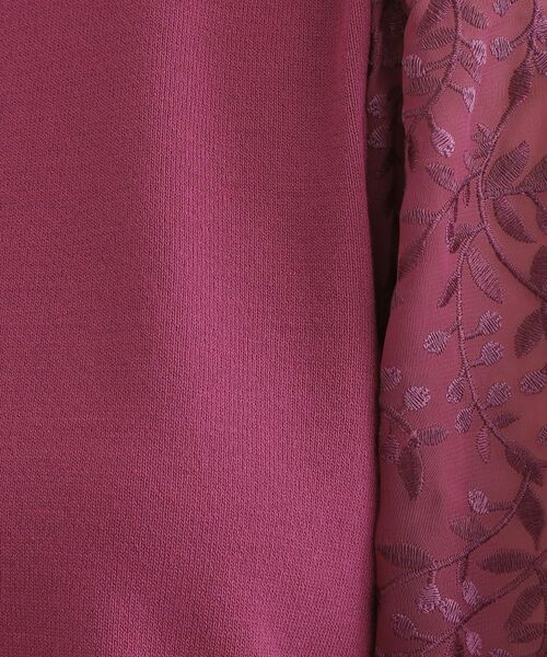 grove / グローブ ニット・セーター | 【二の腕カバー】繊細さと上品さをまとう袖刺繍プルオーバーニット | 詳細16