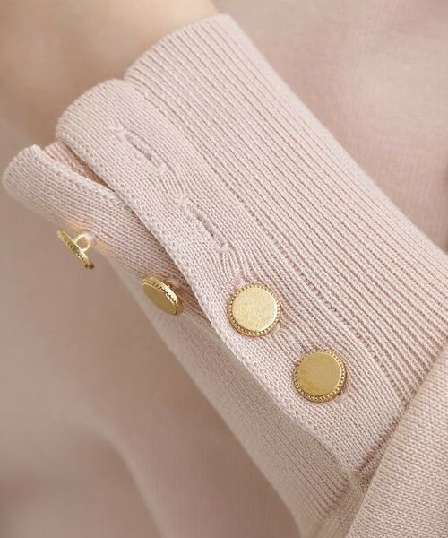 grove / グローブ ニット・セーター | ON/OFF毎日使える！袖口ボタンドロップショルダーニット | 詳細20
