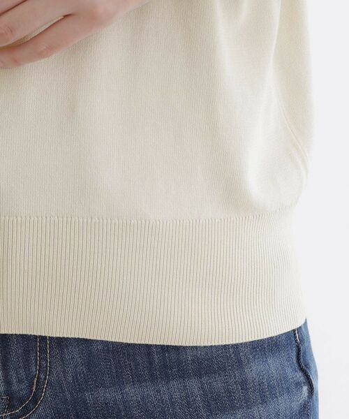 grove / グローブ ニット・セーター | ON/OFF毎日使える！袖口ボタンドロップショルダーニット | 詳細27