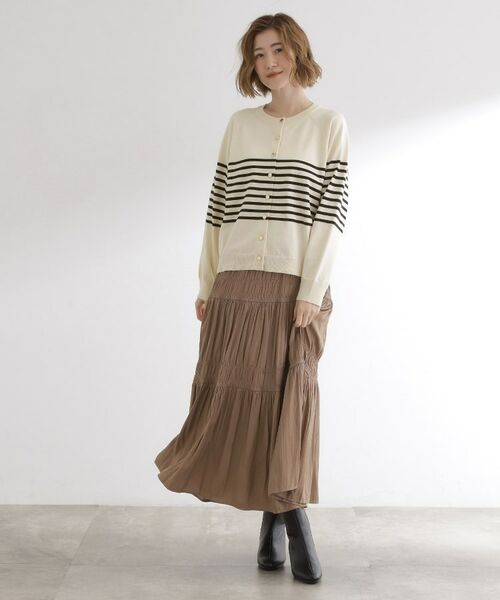 grove / グローブ カーディガン・ボレロ | 【洗える】シンプルに映える、ラグランスリーブカーディガン | 詳細10