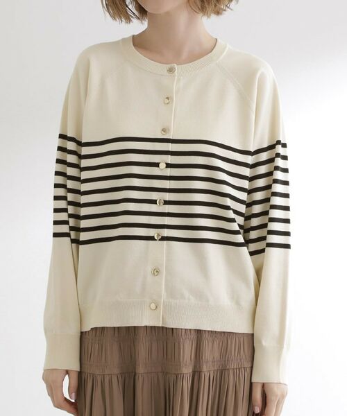 grove / グローブ カーディガン・ボレロ | 【洗える】シンプルに映える、ラグランスリーブカーディガン | 詳細17