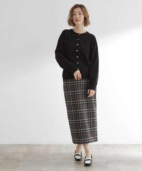 grove / グローブ カーディガン・ボレロ | 【洗える】シンプルに映える、ラグランスリーブカーディガン | 詳細2