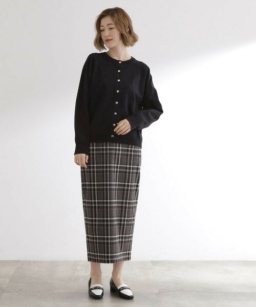 grove / グローブ カーディガン・ボレロ | 【洗える】シンプルに映える、ラグランスリーブカーディガン | 詳細3