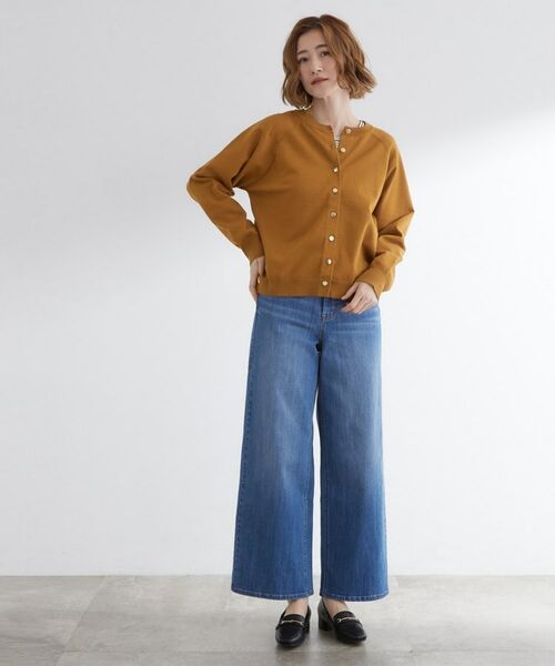 grove / グローブ カーディガン・ボレロ | 【洗える】シンプルに映える、ラグランスリーブカーディガン | 詳細7