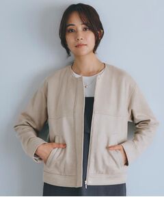 grove / グローブ レザーブルゾン・ジャケット | 日常を華やかにするスエード調ブルゾン