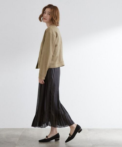 grove / グローブ レザーブルゾン・ジャケット | 日常を華やかにするスエード調ブルゾン | 詳細13