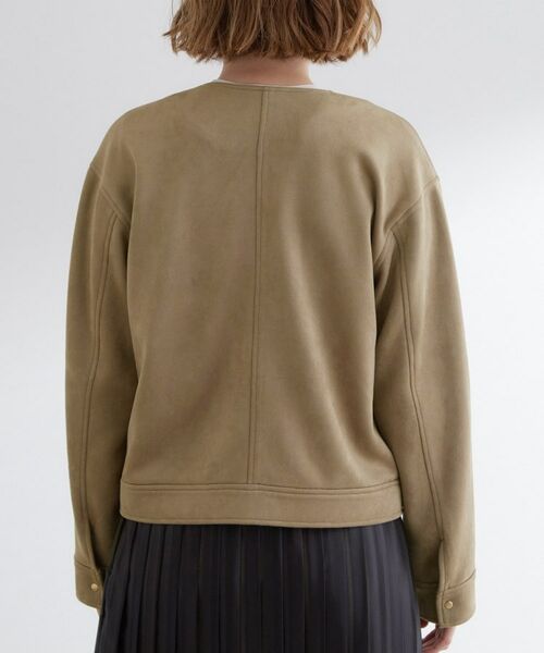 grove / グローブ レザーブルゾン・ジャケット | 日常を華やかにするスエード調ブルゾン | 詳細17