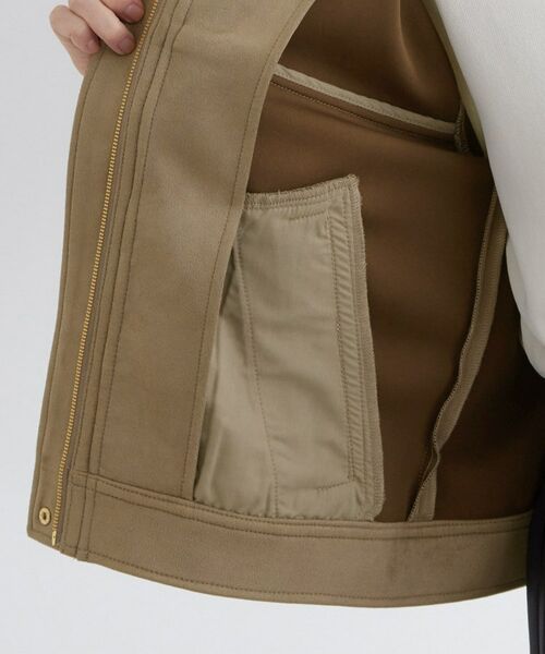 grove / グローブ レザーブルゾン・ジャケット | 日常を華やかにするスエード調ブルゾン | 詳細22