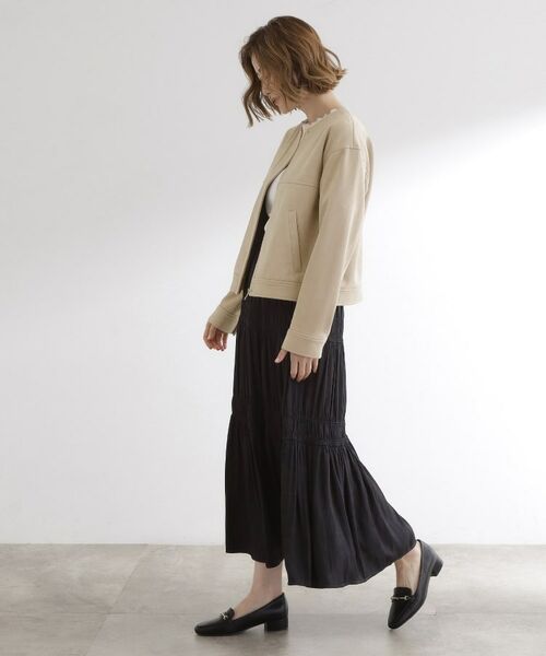 grove / グローブ レザーブルゾン・ジャケット | 日常を華やかにするスエード調ブルゾン | 詳細9