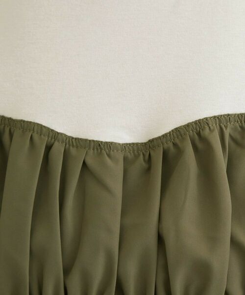 grove / グローブ ロング・マキシ丈ワンピース | 【洗える/二の腕カバー】一枚で映える！ビスチェドッキングワンピース | 詳細12