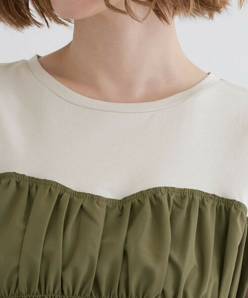 grove / グローブ ロング・マキシ丈ワンピース | 【洗える/二の腕カバー】一枚で映える！ビスチェドッキングワンピース | 詳細16