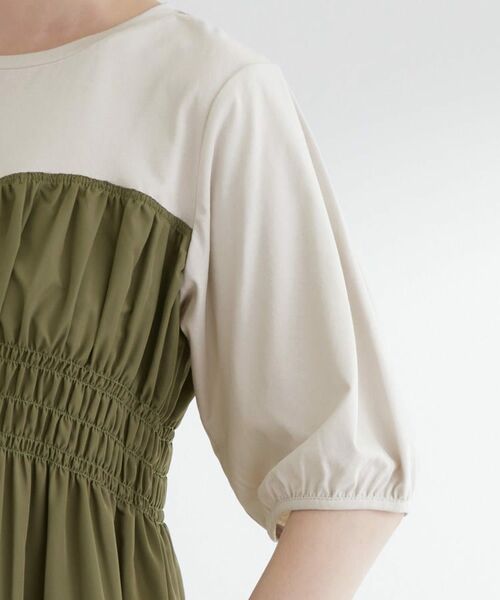 grove / グローブ ロング・マキシ丈ワンピース | 【洗える/二の腕カバー】一枚で映える！ビスチェドッキングワンピース | 詳細17
