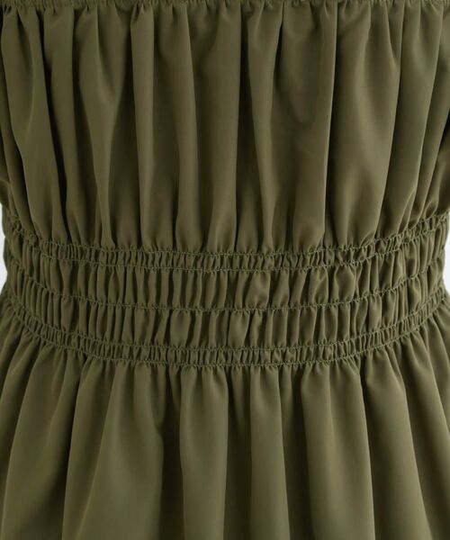 grove / グローブ ロング・マキシ丈ワンピース | 【洗える/二の腕カバー】一枚で映える！ビスチェドッキングワンピース | 詳細18