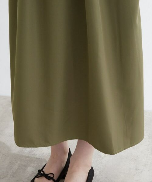 grove / グローブ ロング・マキシ丈ワンピース | 【洗える/二の腕カバー】一枚で映える！ビスチェドッキングワンピース | 詳細19