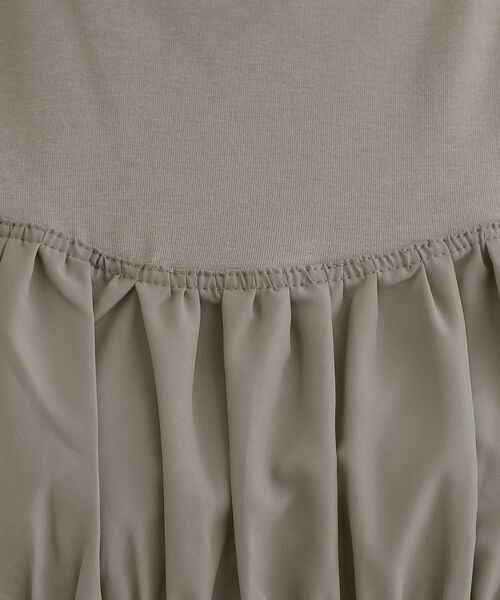 grove / グローブ ロング・マキシ丈ワンピース | 【洗える/二の腕カバー】一枚で映える！ビスチェドッキングワンピース | 詳細4