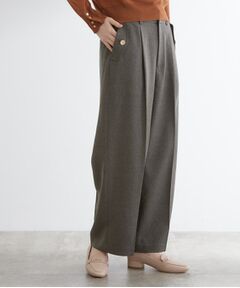 grove / グローブ パンツ | 【洗える】着回し優秀！フラップポケットワイドパンツ