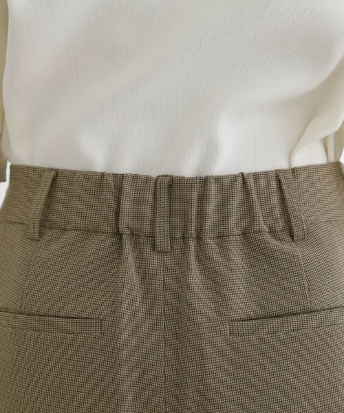 grove / グローブ パンツ | 【洗える】毎日履きたいチェックワイドパンツ | 詳細14