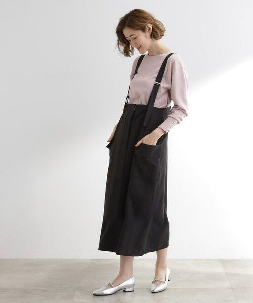 grove / グローブ ロング・マキシ丈スカート | ONにもOFFにも 大人のサス付きスカート | 詳細2