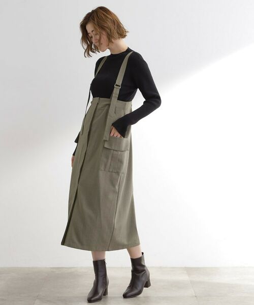 grove / グローブ ロング・マキシ丈スカート | ONにもOFFにも 大人のサス付きスカート | 詳細7