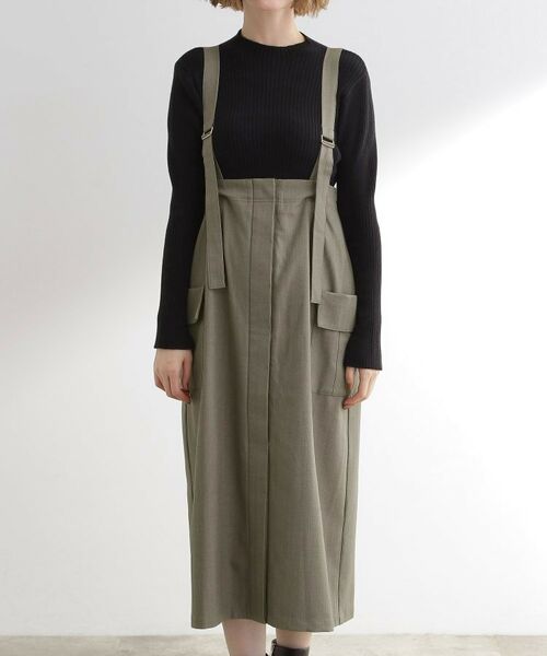 grove / グローブ ロング・マキシ丈スカート | ONにもOFFにも 大人のサス付きスカート | 詳細9