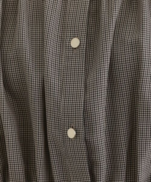 grove / グローブ シャツ・ブラウス | 【二の腕/体型カバー】メリハリシルエットが叶うシャーリングブラウス | 詳細12