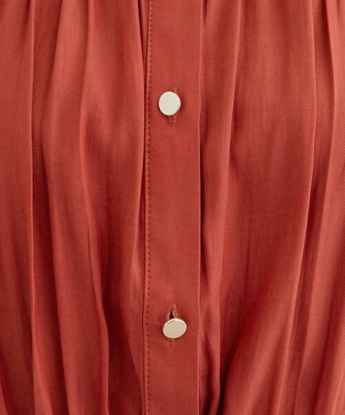 grove / グローブ シャツ・ブラウス | 【二の腕/体型カバー】メリハリシルエットが叶うシャーリングブラウス | 詳細8