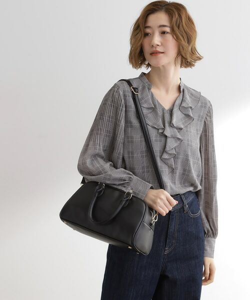 grove / グローブ ボストンバッグ | スクエアシック2WAYボストン | 詳細1