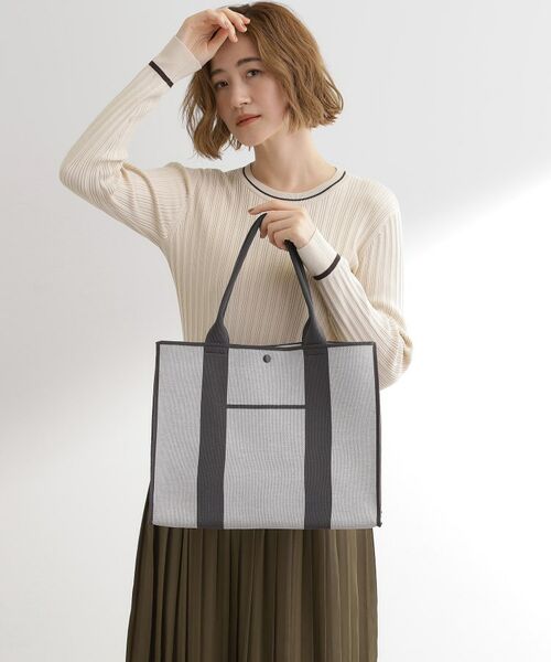 grove / グローブ トートバッグ | アソートニットA4トート | 詳細1