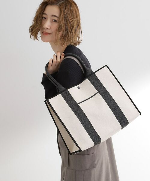 grove / グローブ トートバッグ | アソートニットA4トート | 詳細3